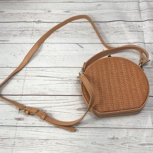 Woven Cross-body Bag